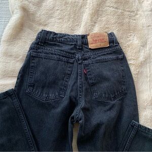 Vintage black Levi jeans